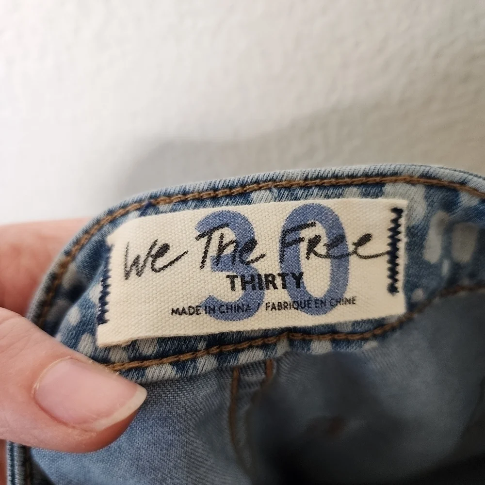Free People Just Float On Flare Jeans 30